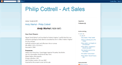 Desktop Screenshot of philipcottrellart.blogspot.com