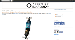Desktop Screenshot of apertureboardshop.blogspot.com