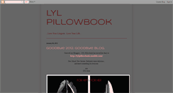 Desktop Screenshot of lylpillowbook.blogspot.com