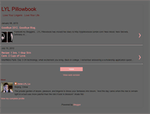 Tablet Screenshot of lylpillowbook.blogspot.com