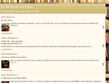 Tablet Screenshot of le-retrouved-time.blogspot.com