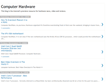Tablet Screenshot of msmcomputerhardware.blogspot.com