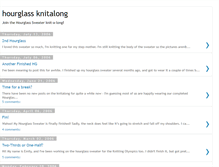 Tablet Screenshot of hourglass-knit-a-long.blogspot.com