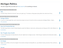 Tablet Screenshot of mi-politics.blogspot.com