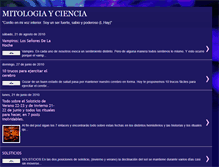 Tablet Screenshot of cienciaymisterios.blogspot.com