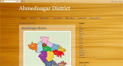 Desktop Screenshot of ahmednagardistrict.blogspot.com