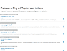 Tablet Screenshot of equinewsitalia.blogspot.com