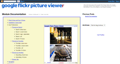 Desktop Screenshot of googleflickrpictureviewer.blogspot.com