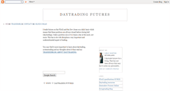 Desktop Screenshot of daytrading-fdax-home.blogspot.com