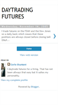 Mobile Screenshot of daytrading-fdax-home.blogspot.com