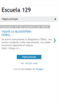 Mobile Screenshot of escuela129toledo.blogspot.com