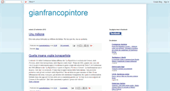 Desktop Screenshot of gianfrancopintore.blogspot.com