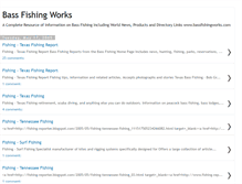 Tablet Screenshot of bassfishingworks.blogspot.com