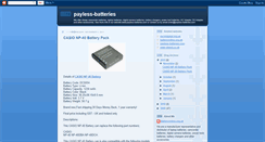 Desktop Screenshot of payless-batteries-shop.blogspot.com