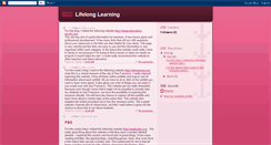 Desktop Screenshot of my-lifelonglearning-blog.blogspot.com