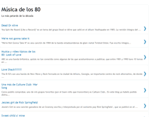 Tablet Screenshot of musica80ntera.blogspot.com