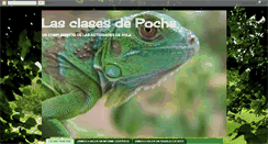 Desktop Screenshot of lasclasesdepocha.blogspot.com