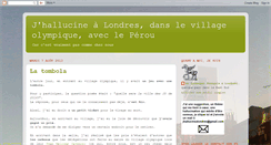 Desktop Screenshot of jhallucinealondres.blogspot.com