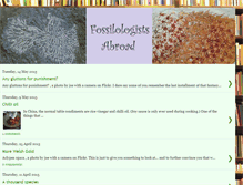 Tablet Screenshot of fossilology.blogspot.com