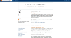 Desktop Screenshot of catchingsparrows.blogspot.com