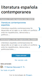 Mobile Screenshot of litereraturapanolacontemporanea.blogspot.com