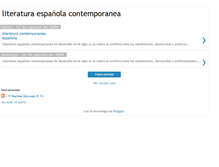 Tablet Screenshot of litereraturapanolacontemporanea.blogspot.com