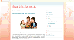 Desktop Screenshot of iheartsharksmusic.blogspot.com