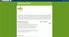 Desktop Screenshot of greentreeoftulsa.blogspot.com