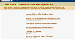 Desktop Screenshot of anxiety-depression-cures.blogspot.com