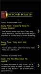Mobile Screenshot of beyondwealthbook.blogspot.com