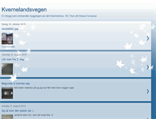 Tablet Screenshot of kvernelandsvegen.blogspot.com