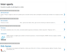Tablet Screenshot of inter-sports.blogspot.com