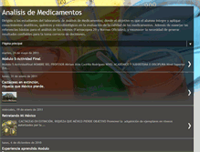 Tablet Screenshot of analisisdemed.blogspot.com