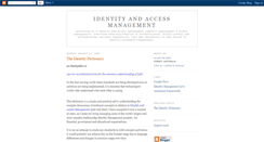Desktop Screenshot of identityaccessman.blogspot.com