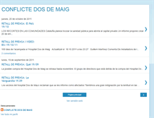 Tablet Screenshot of conflictedosdemaig.blogspot.com