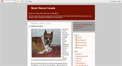 Desktop Screenshot of boxerrescuecanada.blogspot.com
