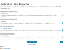 Tablet Screenshot of gudsfolket.blogspot.com