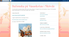 Desktop Screenshot of italienskavasaskolan.blogspot.com