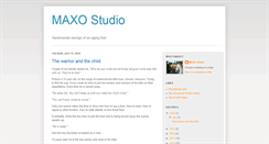 Desktop Screenshot of maxostudio.blogspot.com