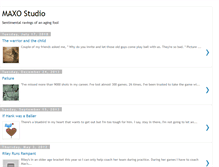 Tablet Screenshot of maxostudio.blogspot.com