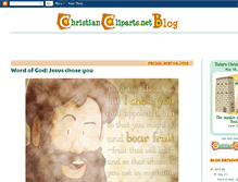 Tablet Screenshot of christiancliparts.blogspot.com