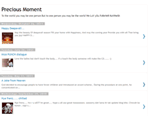 Tablet Screenshot of precioussmoment.blogspot.com