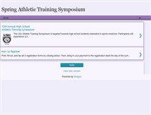 Tablet Screenshot of lsusymposium.blogspot.com