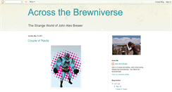Desktop Screenshot of johnalexbrewer.blogspot.com