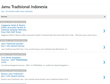 Tablet Screenshot of jamu-tradisional-indonesia.blogspot.com