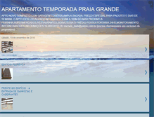 Tablet Screenshot of litoralsulpraiagrande.blogspot.com