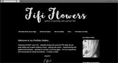 Desktop Screenshot of fififlowersdesign.blogspot.com