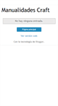 Mobile Screenshot of manualidadescraft.blogspot.com