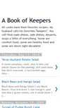 Mobile Screenshot of abookofkeepers.blogspot.com