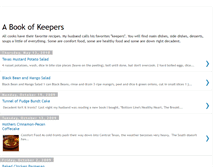 Tablet Screenshot of abookofkeepers.blogspot.com